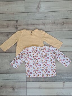 Tričká s dlhým rukávom 2ks F&F (veľ.74) - 3