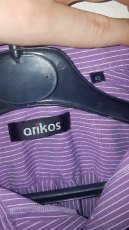 Košeľa fialová s kravatou | Arikos - 3