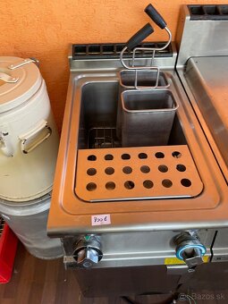Profesionálny elektrický  varič cestovín, plynovú fritézu - 3