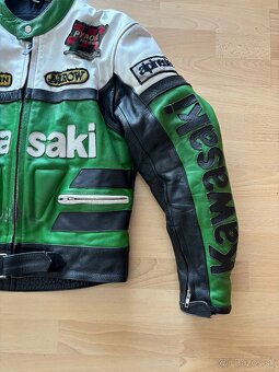 Kožená moto bunda Kawasaki - 3