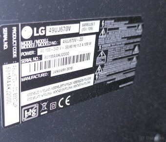 LG 49UJ670V 4K UHD SMART TV - 3