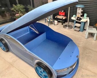 Detská AUTO POSTEĽ BMW MODRÁ - 3