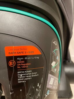 Autosedacka Britax Romer Baby Safe 3i - 3