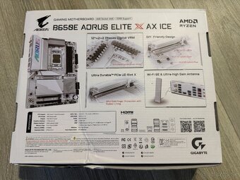 GIGABYTE B650E AORUS ELITE AX ICE - Gaming Motherboard (AMD - 3