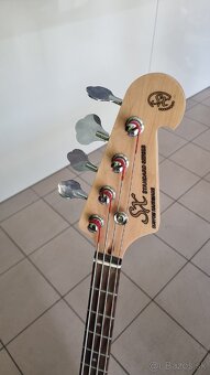 SX SJB62-BK Black Elektrická basgitara - 3