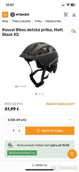 Predám nový bicykel KUBIKES 24 - červený + prilba - 3