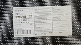 Cierny tmavy koberec IKEA 200x300 cm (2x3 m) - 3