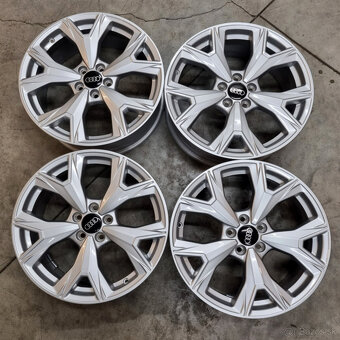 Hliníkové Audi disky 5x100 R17 7J ET43 - 3