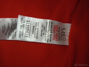 Zimná kombinéza M&S vel. 3-6mesiacov - 3