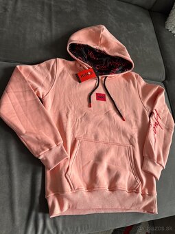 Ružová mikina Hugo boss XL - 3