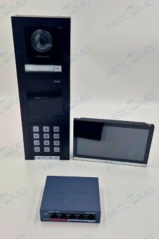 Set videovrátnika Hikvision s čítačkou kariet a klávesnicou - 3