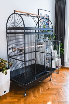 Luxusná klietka pre papagáje 🦜 – Bezpečná, Pevná, Nová - 3