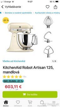 Kuchynsky robot Kitchen Aid Artisan 125 - 3