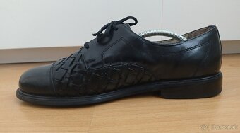 Pánske čierne elegantné topánky - 3