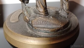 Socha zlievač bronz - 3