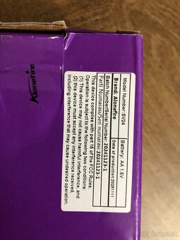 UV baterka (128 LED 395nm) & X14 395nm - 3