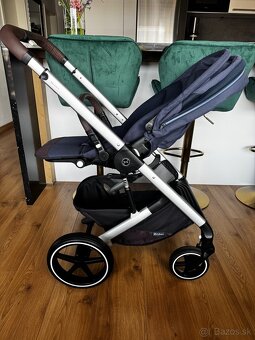 Detský kočík Cybex Balios S Lux Ocean Blue/navy blue - 3