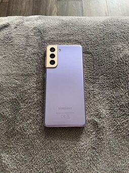 Predám Samsung Galaxy S21 128GB – Fialová + príslušenstvo - 3
