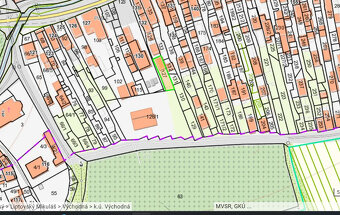 Predaj pozemku, 210m2, centrum obce Východná, krásne výhľady - 3