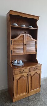Selský/rustikální kredenc, příborník, nábytek ze dřeva - 3