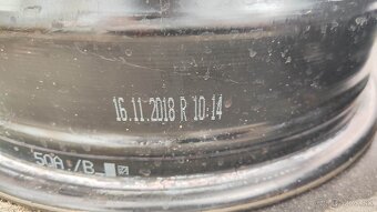 5x112 R16 Vw plechové disky - sada - 3