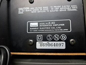 Sansui zostava kov - 3