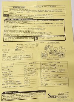 Honda xadv 150 atď. KITACO P Type etc. 756-9000100 - 3