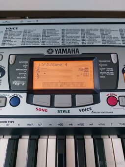 Predám klávesy Yamaha PSR-280 - 3