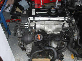 motor, agregat, turbo , diely 2.0 TDI 103kw octavia 2, golf - 3