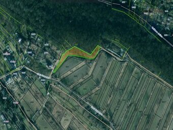 NA PREDAJ: Pozemok (rekreačný) 2033m2, možnosť výstavby chat - 3