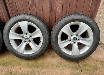 originální ALU kolesá škoda Moon 5x112 - 3