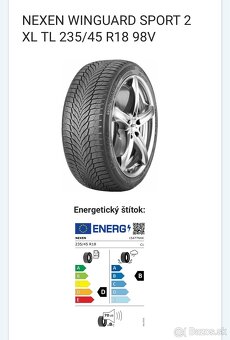 Pne zimne 235/45 R18 - 3