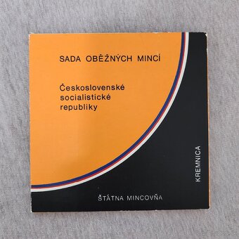 UNC Sada obežných mincí ČSR 1990 - 3