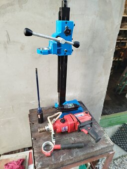 Diamantová vŕtačka na mokré a suché vŕtanie - 3