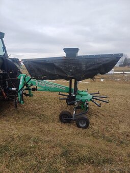 Zhrnovač sena, riadkovač, deutz fahr , tandem - 3