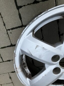 Alu disky R15 na predaj 2 kusy - 3