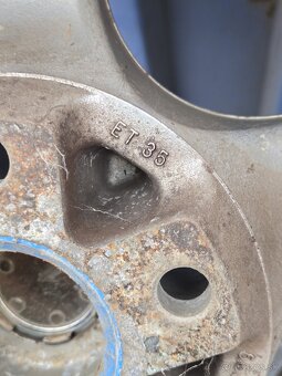 4x hliníkové disky 5x112 R15 - 3