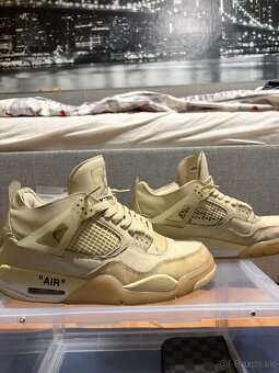 Air jordan retro 4 x offwhite - 3