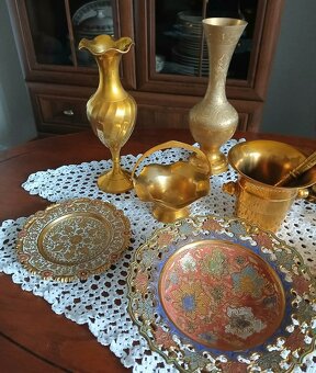 Mini zbierka mosadzných predmetov - 3