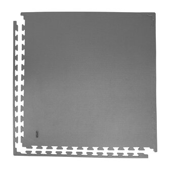 Fitness podložka inSPORTline EVA80 200x200x1 cm - šedá - 3