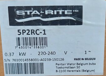 Bazenove cerpadlo Sta-Rite 5P2Rc1-nepouzite - 3