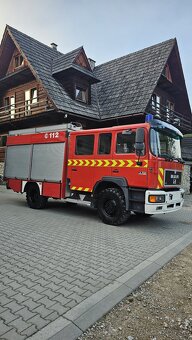 Man 4x4 14 224 3000L vody Hasičske auto Hasiči Vozidlo - 3