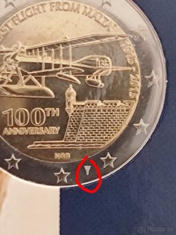 Predám 2€ Malta 2015 BU - 3