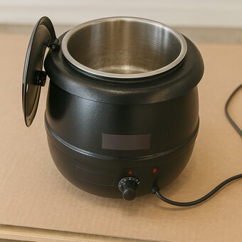 ELEKTRICKÝ OHRIEVAČ POLIEVKY 10L - 3