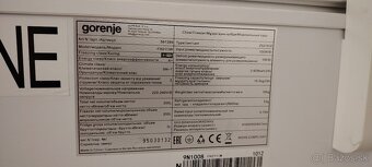 Truhlicová mraznička Gorenje - 3