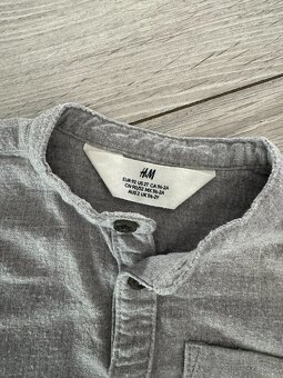 sivá košeľa H&M - 3