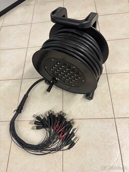 Predám Multikábel Multicore 24/8 - 30m - 3