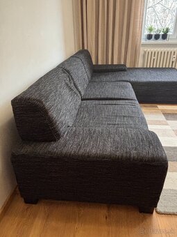 Sedacia suprava s taburetkou a vankúšmi INTER STYLE - 3