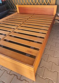 Drevená posteľ manželská 158x195cm - 3