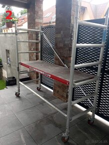 Pojazdné hliníkové lešenie na prenájom - 3